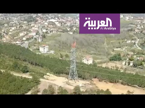 شاهد مقابر جماعية لضحايا وباء كورونا المستجد قرب إسطنبول