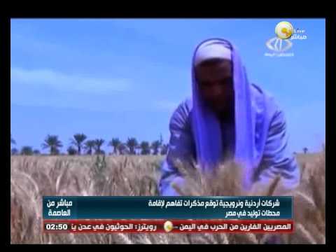 فيديو شركات أردنية ونرويجية تقيم محطات توليد في مصر