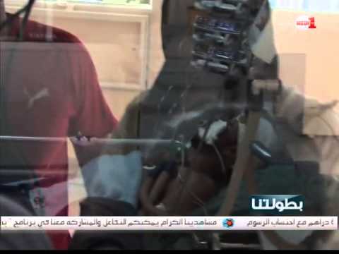 شاهد والدة الحسين زانا حارس شباب خنيفرة في العناية المركزة