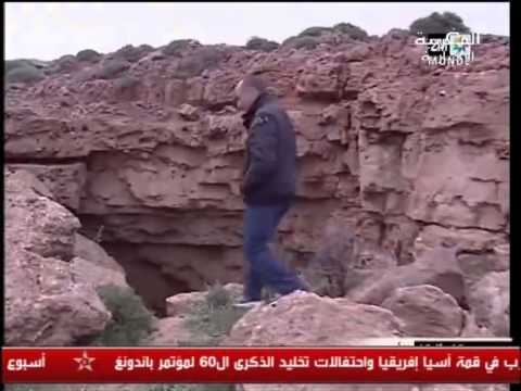 شاهد تفاصيل انهيار صخري في جرادة في المغرب