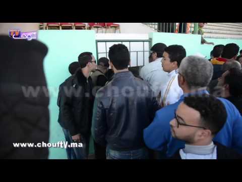 ممثلو وسائل الإعلام محاصرون في ملعب العبدي بالجديدة