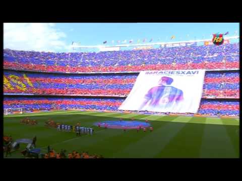 شاهد دخلة أسطورية من جمهور برشلونة في وداع هيرنانديز