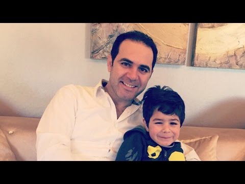 فيديو الفنان وائل جسار يغني لابنه الصغير
