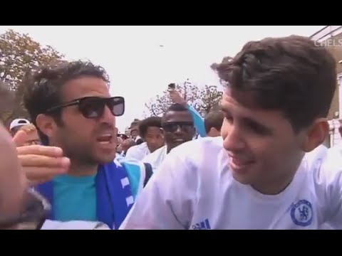 بالفيديو  فابريغاس يسخر من أوسكار بسبب عدم تمكنه من اللغة