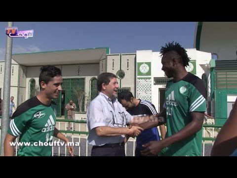 بالفيديو روماو يودع اللاعبين قبل رحيله