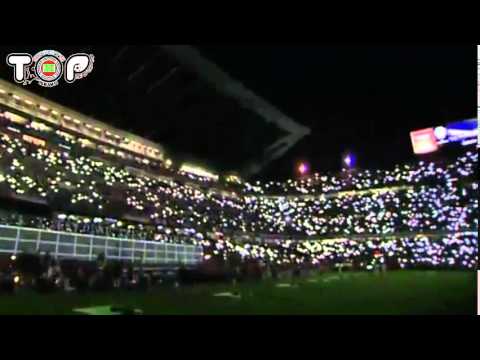 شاهد احتفالات برشلونة في ملعب كامب نو بالثلاثية التاريخية