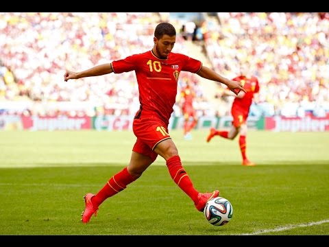 شاهد  مهارات خارقة من البلجيكي هازارد أمام فرنسا