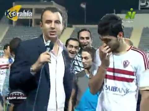 شاهد اللاعب على جبر يكهرب مراسل النيل الرياضية