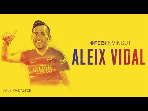 شاهد فيدال المدافع الهداف أحدث صفقات برشلونة