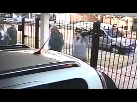 شاهد رد فعل امرأة تعرضت لمحاولة سرقة