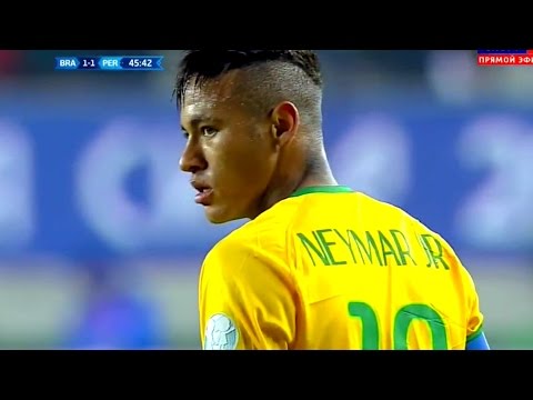 دا سيلفا يتلاعب بمنتخب بيرو في لقطة مهارية رائعة