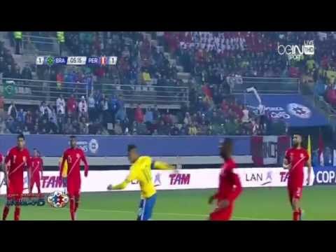 فيديو نيمار يحطم رقمًا قياسيًا مسجلًا باسم بيليه مع البرازيل