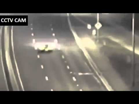 فيديو لحظة تحطم سيارة لمبرجينى جالاردو في أميركا