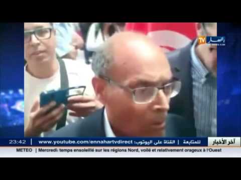 شاهد المرزوقي يصل إلى باريس ويؤكد إعادة الكَرَّة