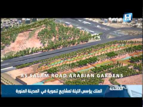 الملك سلمان بن عبدالعزيز يشهد تأسيس مشاريع تنموية