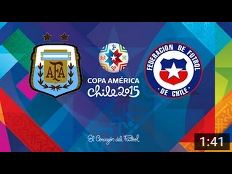 بالفيديو الأرجنتين تتحدى تشيلي في نهائي كوبا أميركا