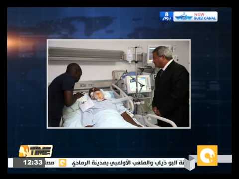 بالفيديو القوات المسلحة تتحمل علاج لاعب نادي ليوباردز