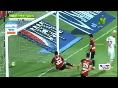 شاهد الزمالك يتوج احتفالات الدورى بسحق الجيش بثلاثية