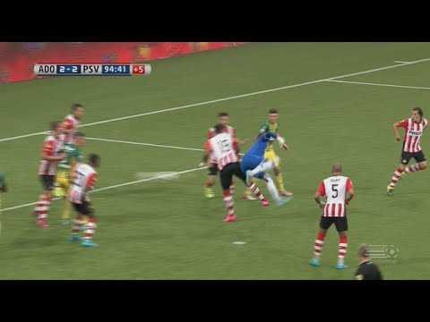 شاهد هدف اسطوري بـالكعب لحارس أدو دين هاغ