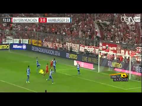 بالفيديو بايرن ميونيخ يدك حصون هامبورج بخماسية نظيفة