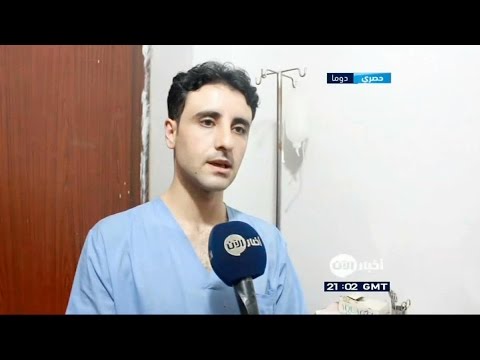 بالفيديو رصد الحال في مستشفيات دوما في ظل استمرار القصف