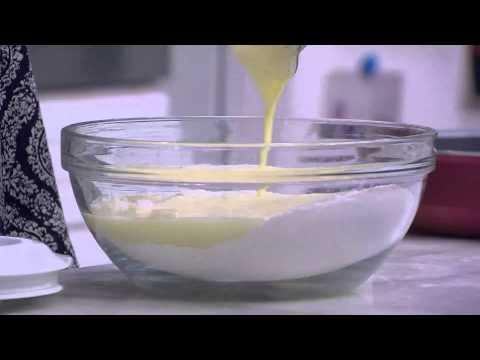 شاهد طريقة تحضير كيكة بالرايب وجوز الهند