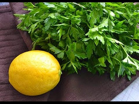 وصفة الليمون والبقدونس لخسارة الوزن بأسرع وقت