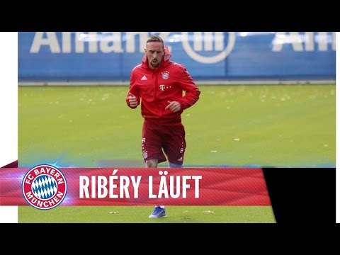 اللاعب ريبيري يواصل تدريباته المنفردة