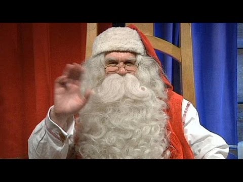 بابا نويل  يستخدم gps  لتوزيع الهدايا