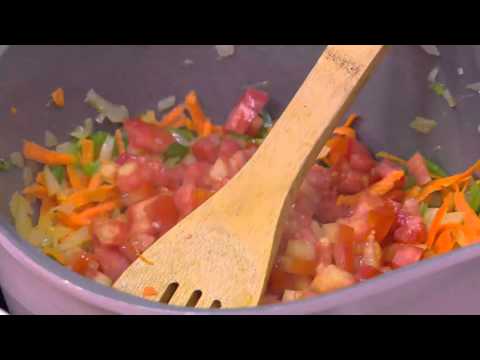 طريقة عمل مكرونة بالجزر والعدس