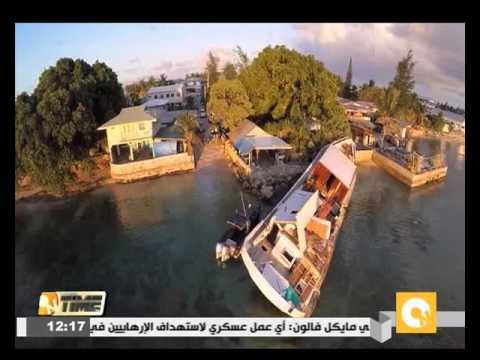 شاهد علماء الطبيعة والبحار يحاولون الحفاظ على البيئة البحرية في جزر المارشال