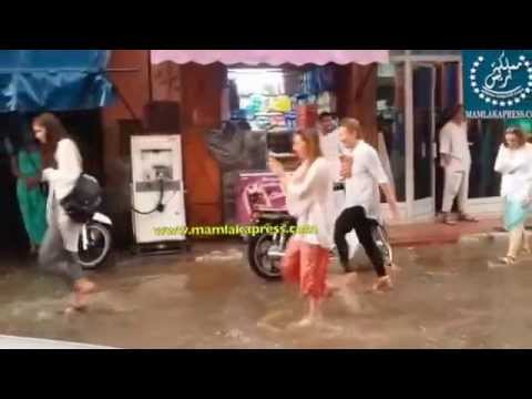 شاهد فضيحة الكراطة والسطل في مراكش