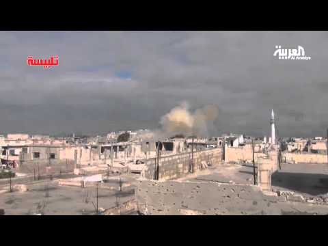 غارات روسية على المدنيين في سورية