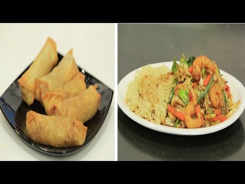 شاهدطريقة عمل سبرينج رولز  خضروات على طريقة الصينية ووصفات أخرى