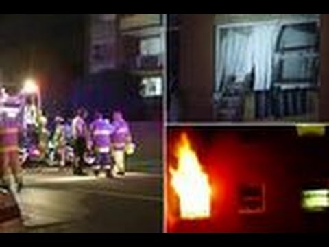 بالفيديو أم ترمي طفليها من النافذة