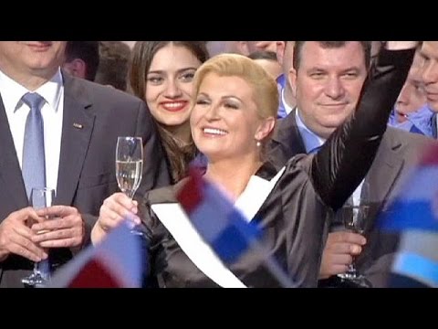 مرشَّحة المعارضة في كرواتيا تفوز بانتخابات الرئاسة