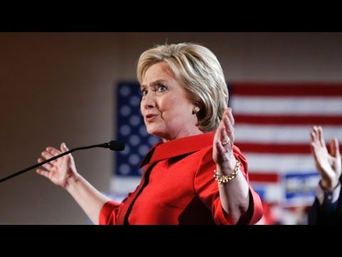 clinton wins changes tone