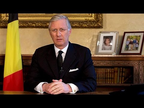 brussels pm charles michel and king philippe decry barbaric attacks