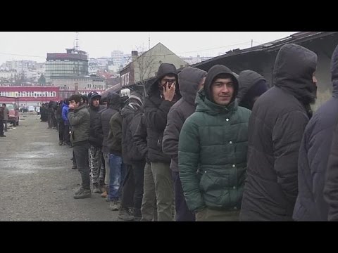 thousands stranded in camps across europe