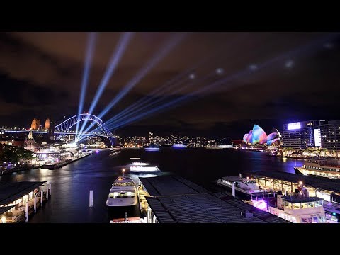 the lights for world’s largest vivid light festival