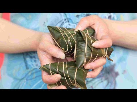 show how to wrap perfect zongzi