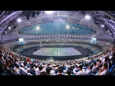 opens the 13th chinese national games in tianjin
