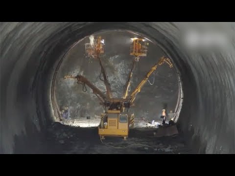 how china builds a highspeed railway tunnel
