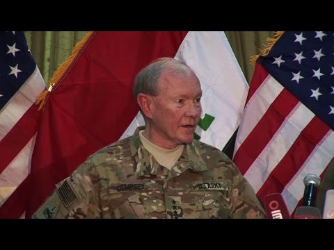 top us military officer martin dempsey in baghdad