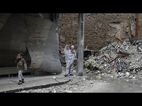 euronews visits syrian government stronghold