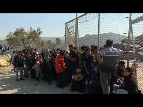 lesbos handles refugees from syria differently