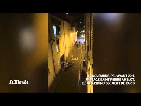 people flee paris theater seconds