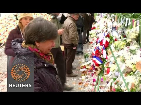 a week has now passed since militants killed 130 people in paris