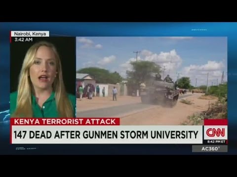 4 gunmen took over the university in kenya attack