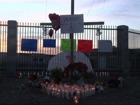 victims remembered at makeshift memorial